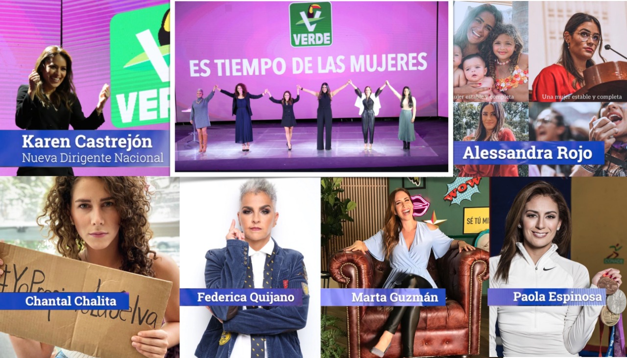 EL VERDE BUSCA EMPODERAR A LAS MUJERES DEL PAÍS ¡APOYARÁ A MUJERES RECONOCIDAS PARA IMPULSAR SUS CAUSAS!