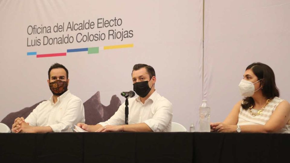 Luis Donaldo Colosio presenta gabinete para Monterrey