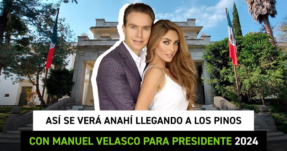 Manuel Velasco, esposo de Anahí de RBD se destapa como candidato para la presidencia 2024 por el verde