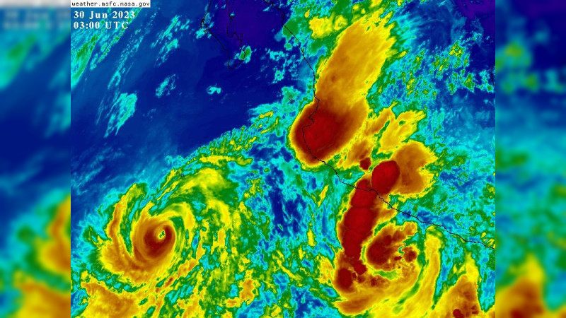 Ante cercanía de tormenta tropical “Beatriz” a costas mexicanas, el Gobierno federal llama a reforzar medidas de prevención