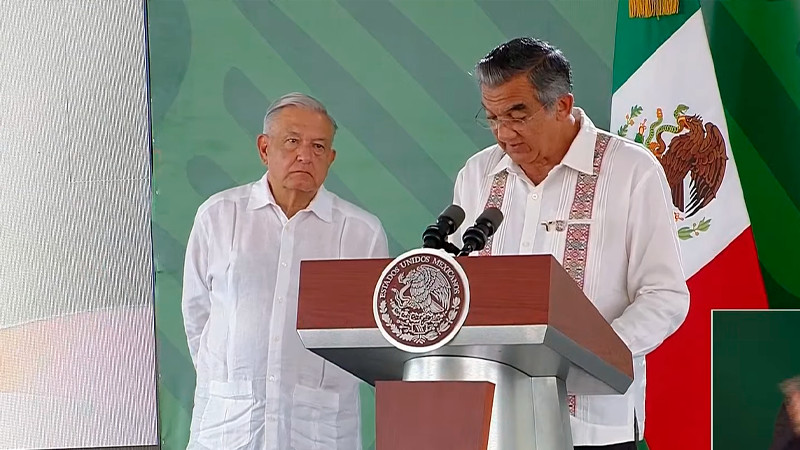 Se eligió un buen gobernador para Tamaulipas como Américo Villarreal: AMLO