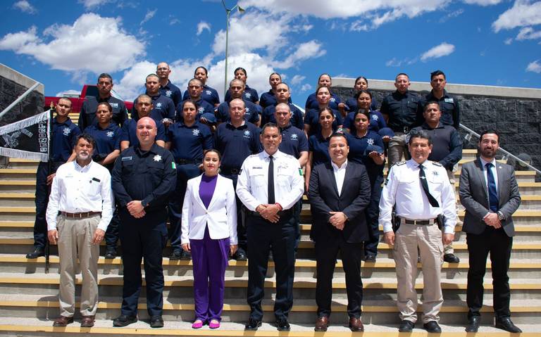 Capacita SSPE a nuevos policías municipales de Delicias