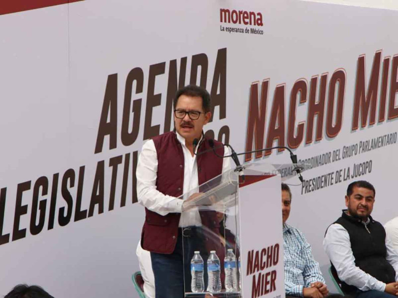 Respalda Ignacio Mier a Adán Augusto