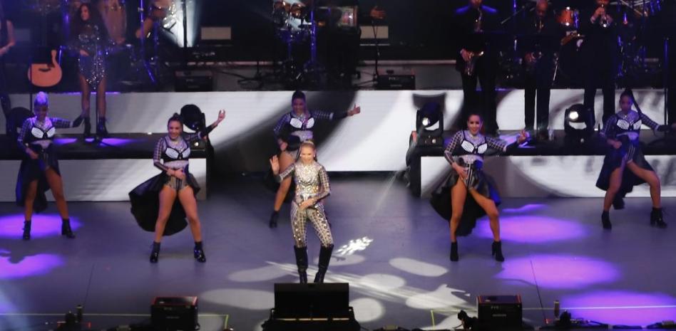 Olga Tañón arranca los conciertos en el Auditorio Nacional con un show electrizante