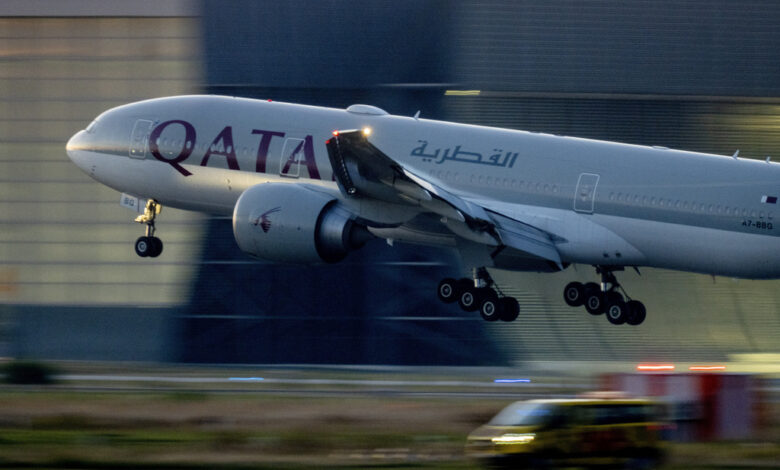 12 heridos tras turbulencia en avión de Qatar Airways