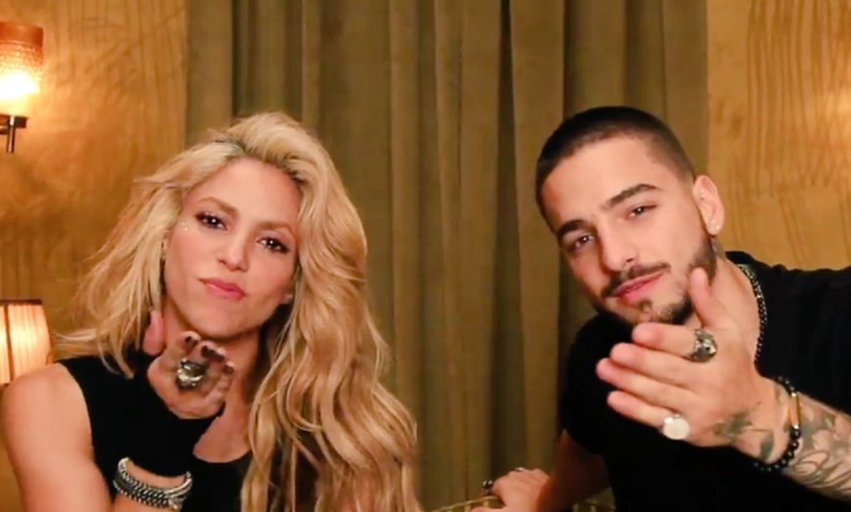 Shakira y Maluma alcanzan 1000 millones de reproducciones en Spotify con “Chantaje”