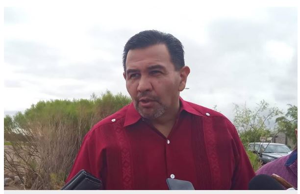 Construcción del puente elevado en la Vicente Guerrero