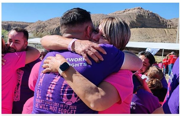 “Abrazos, no muros” reúne familias