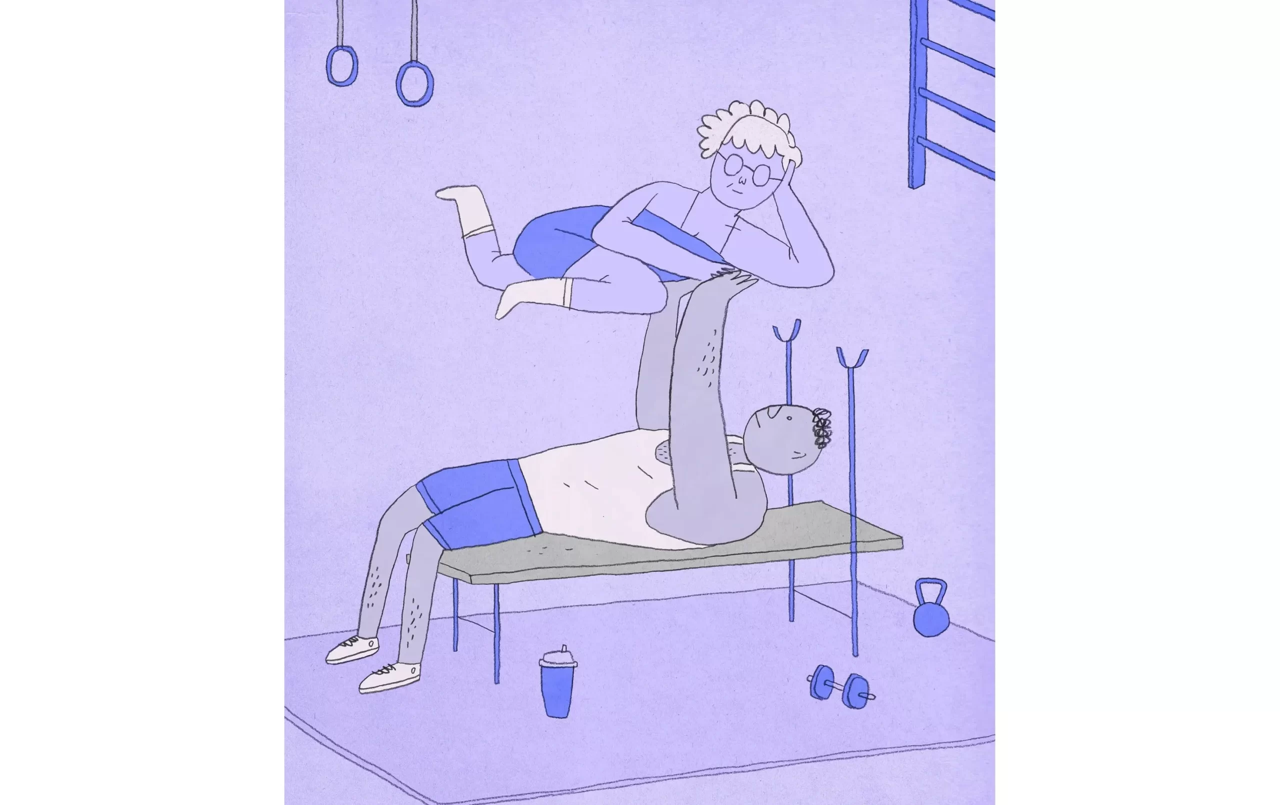 Hasta sus padres eran más jóvenes que yo, pero estábamos locos el uno por el otro