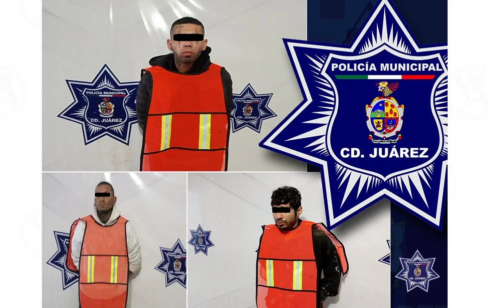 Arrestan a tres con órdenes de aprehensión vigentes