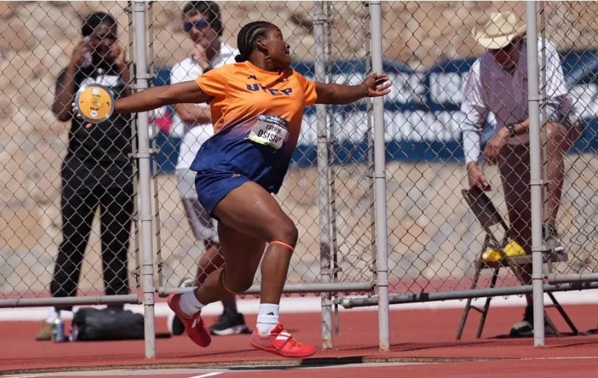 Atletas de UTEP mejoran sus marcas