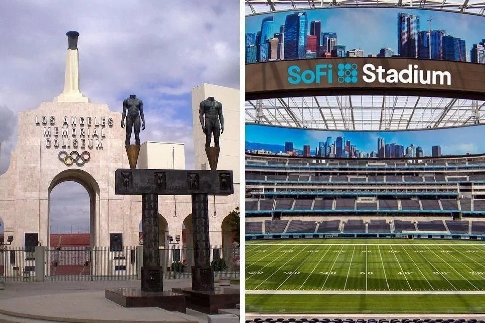 Coliseo de LA y estadio SoFi compartirán inauguración de JO