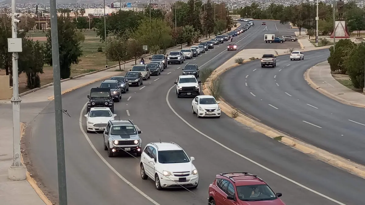 Estiman hasta 80 minutos de espera en Puentes Internacionales