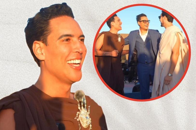 Carlos Rivera sorprende con un íntimo concierto en exclusiva boda de lujo